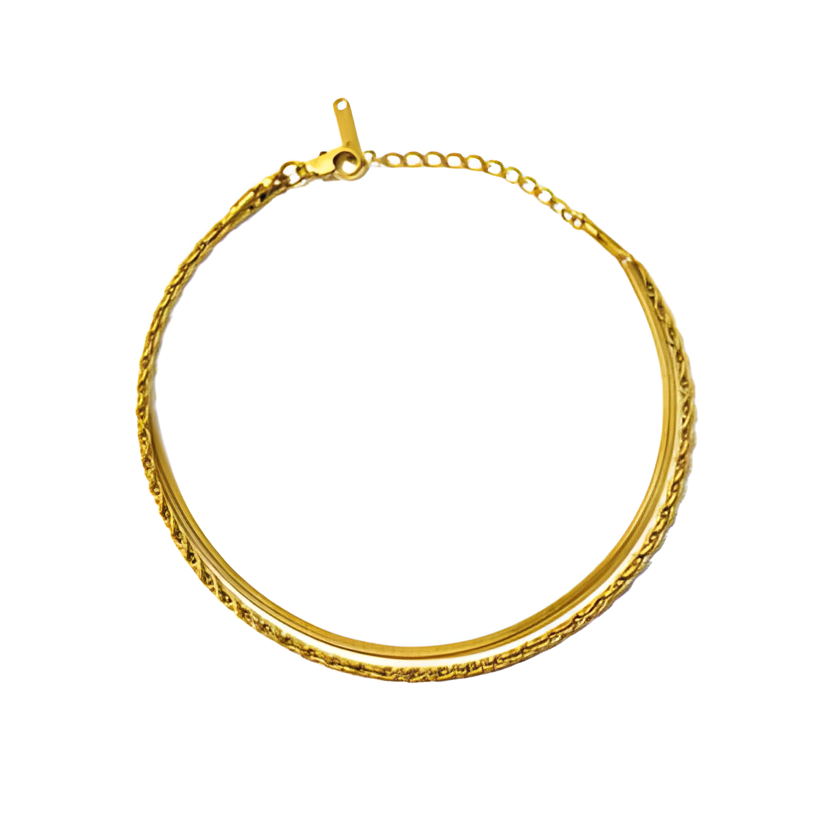 Double Chain Gold Bracelet