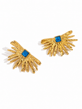Earring Blue Sun