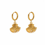 Shell Pearl small Earrings