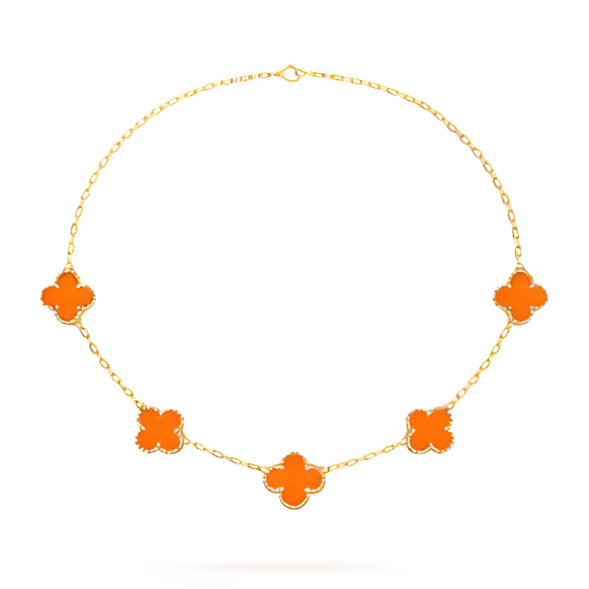 Orange Vn Necklace