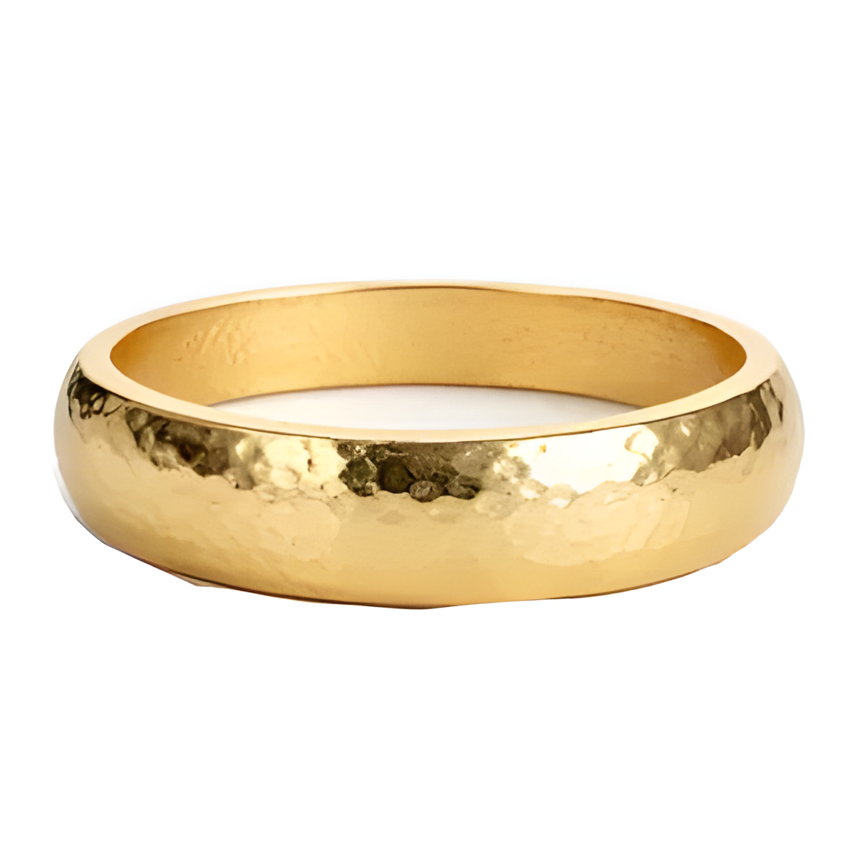Aurelia Hammered Bangle