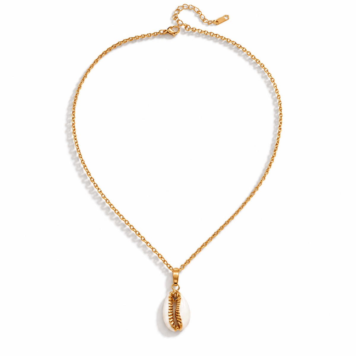 Golden Shell Necklace