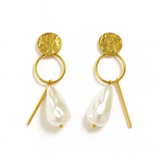 Elegant Pearl Dangle