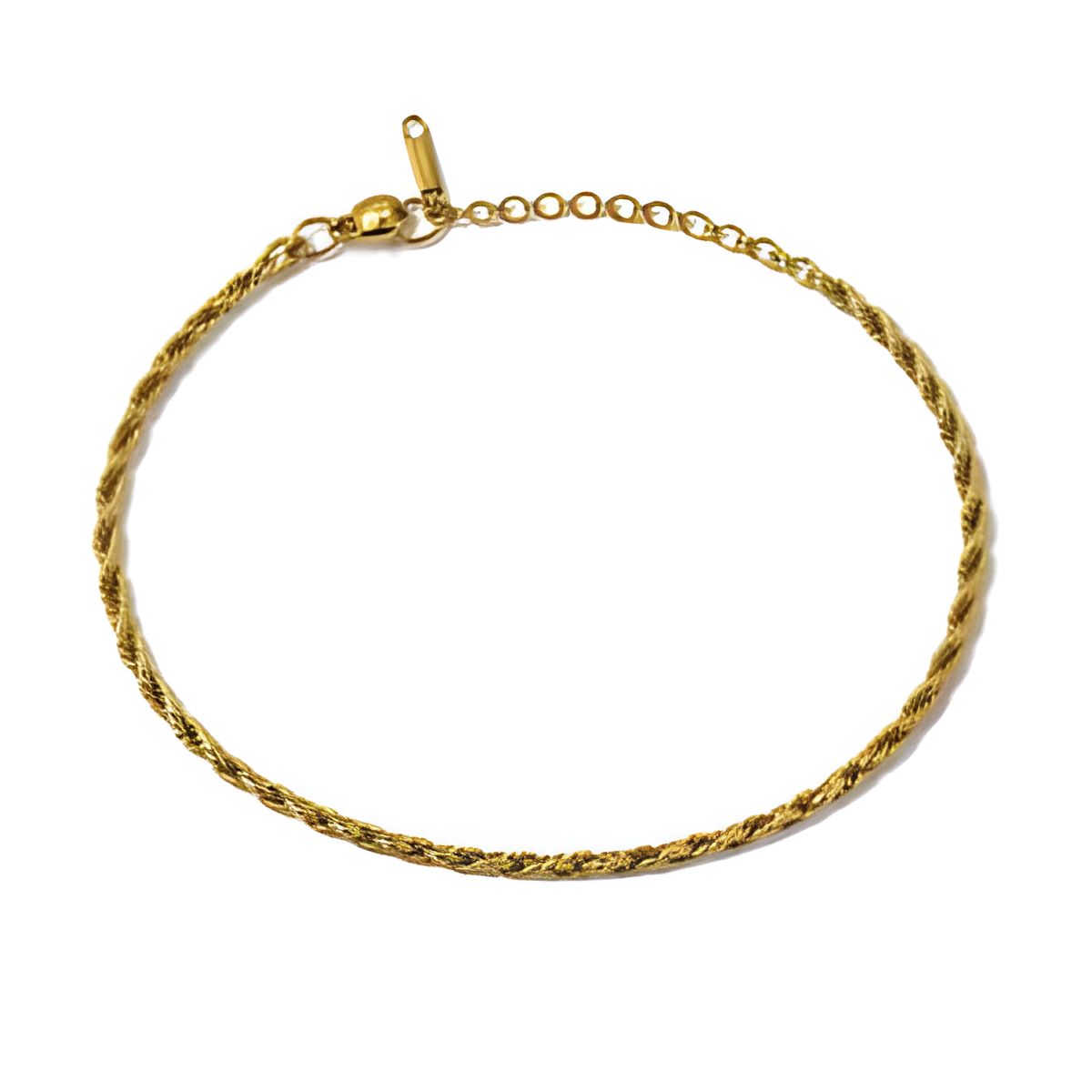 Twisted Gold Bracelet