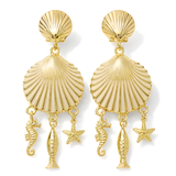 Ocean Shell Earrings