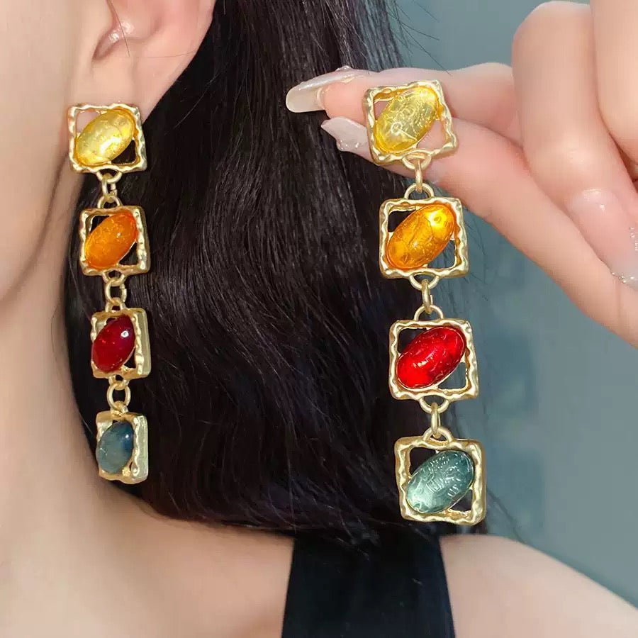 Sunset Mosaic Earrings