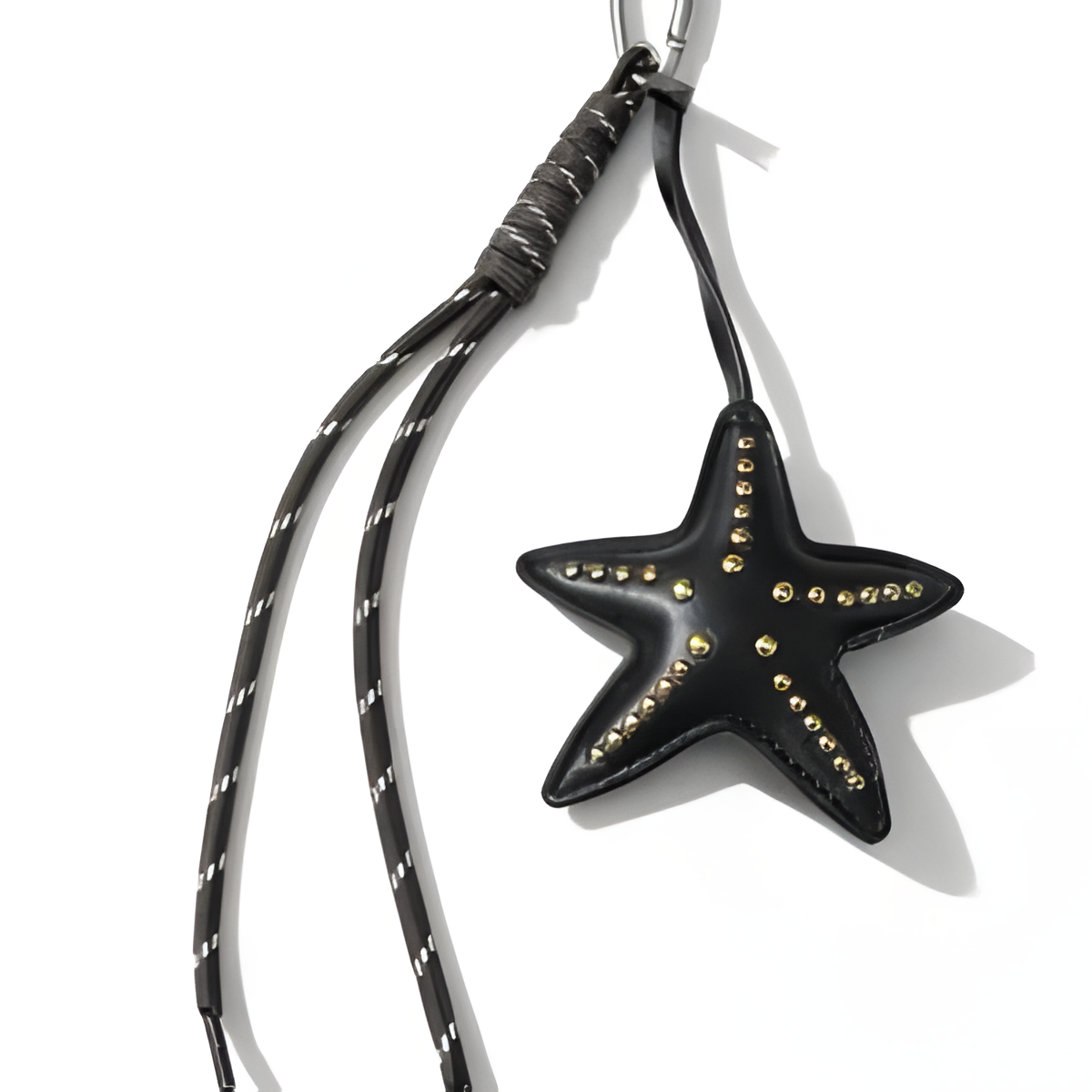 Black bag charm