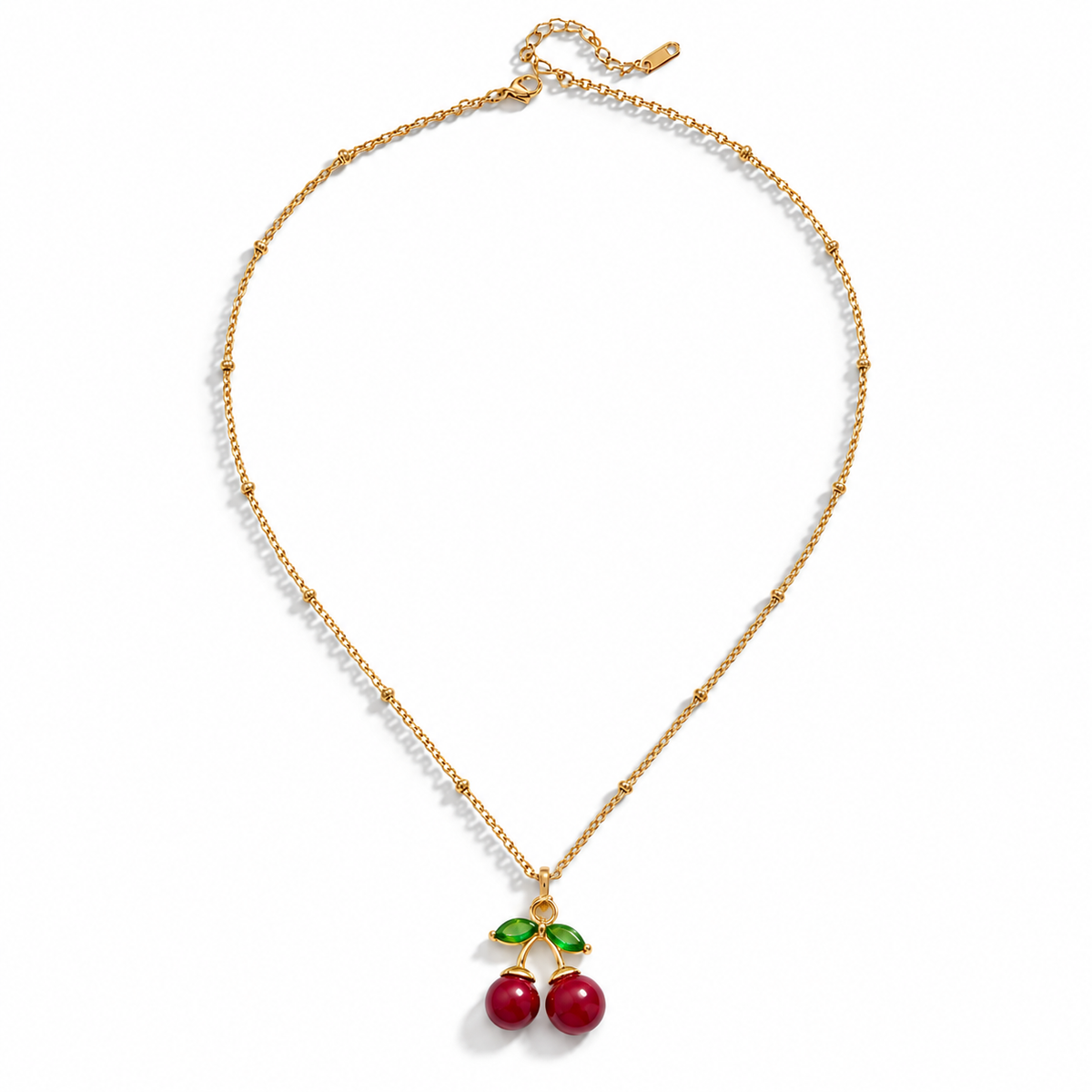Cherry Duo Necklace