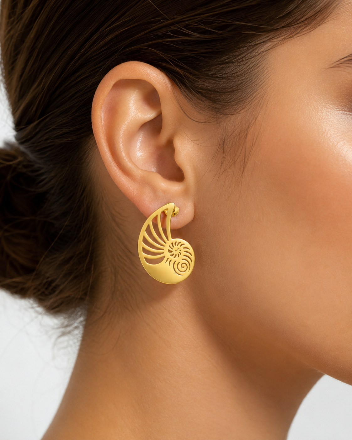 Earring Spiral Shell
