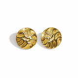 Golden Swirl Earrings