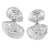 Silver Fashion Shell Earrings