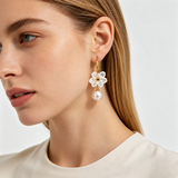 Pearl Blossom Earrings
