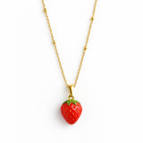 Strawberry necklace