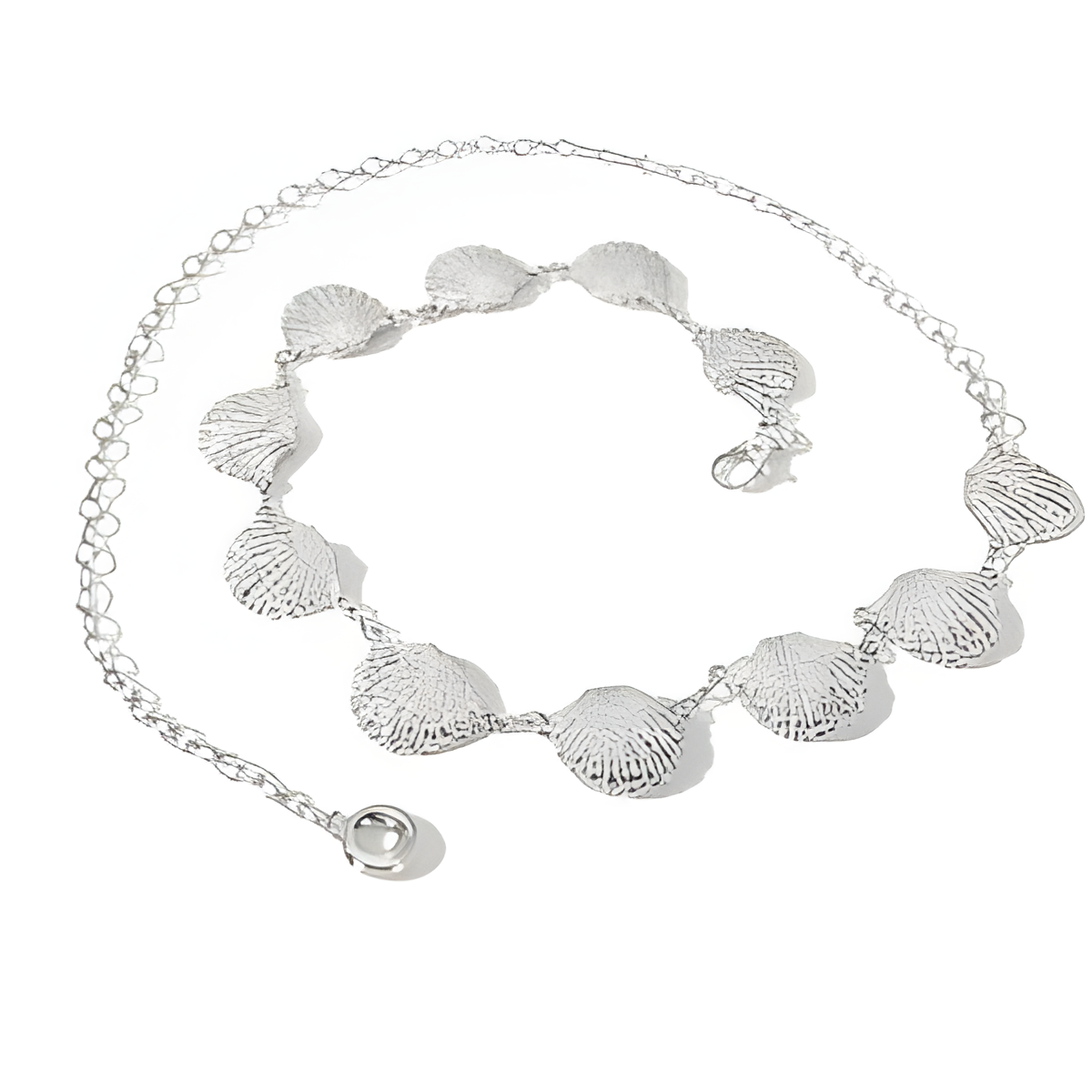 Silver Shell Belt