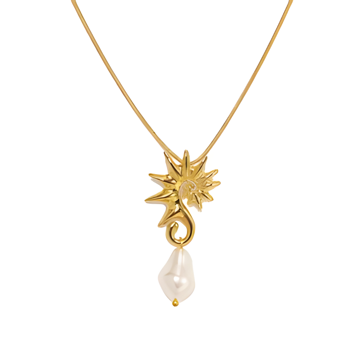 Sun Pearl Necklace
