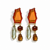 Amber Glow Earrings