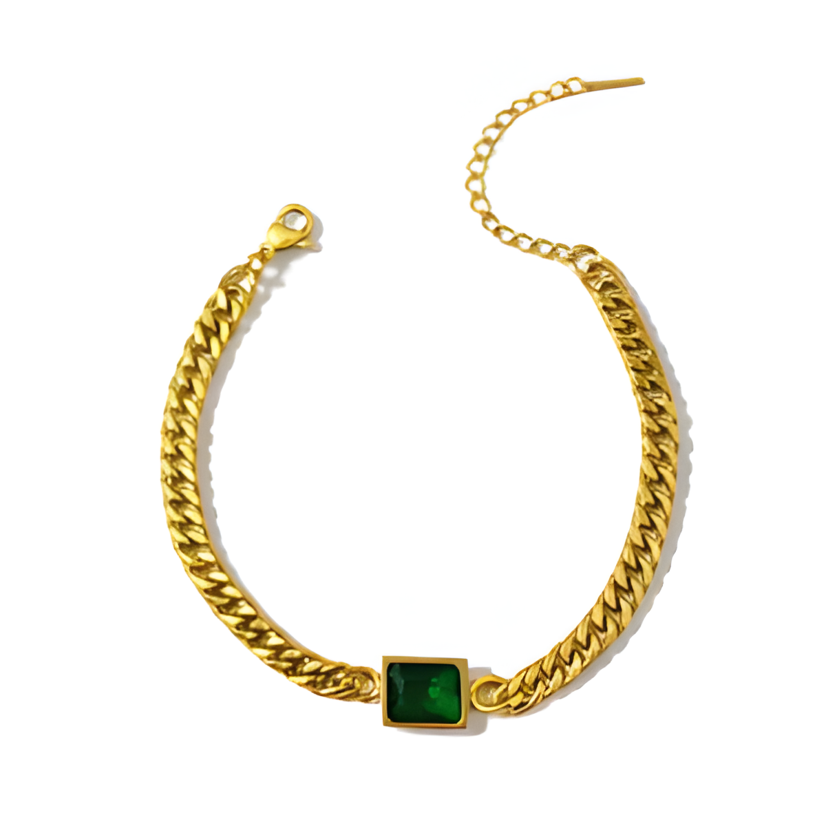 Emerald Twist Bracelet