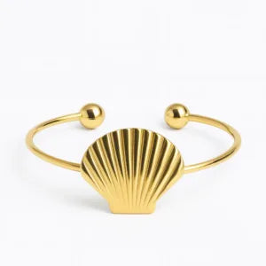 Golden Seashell Bracelet