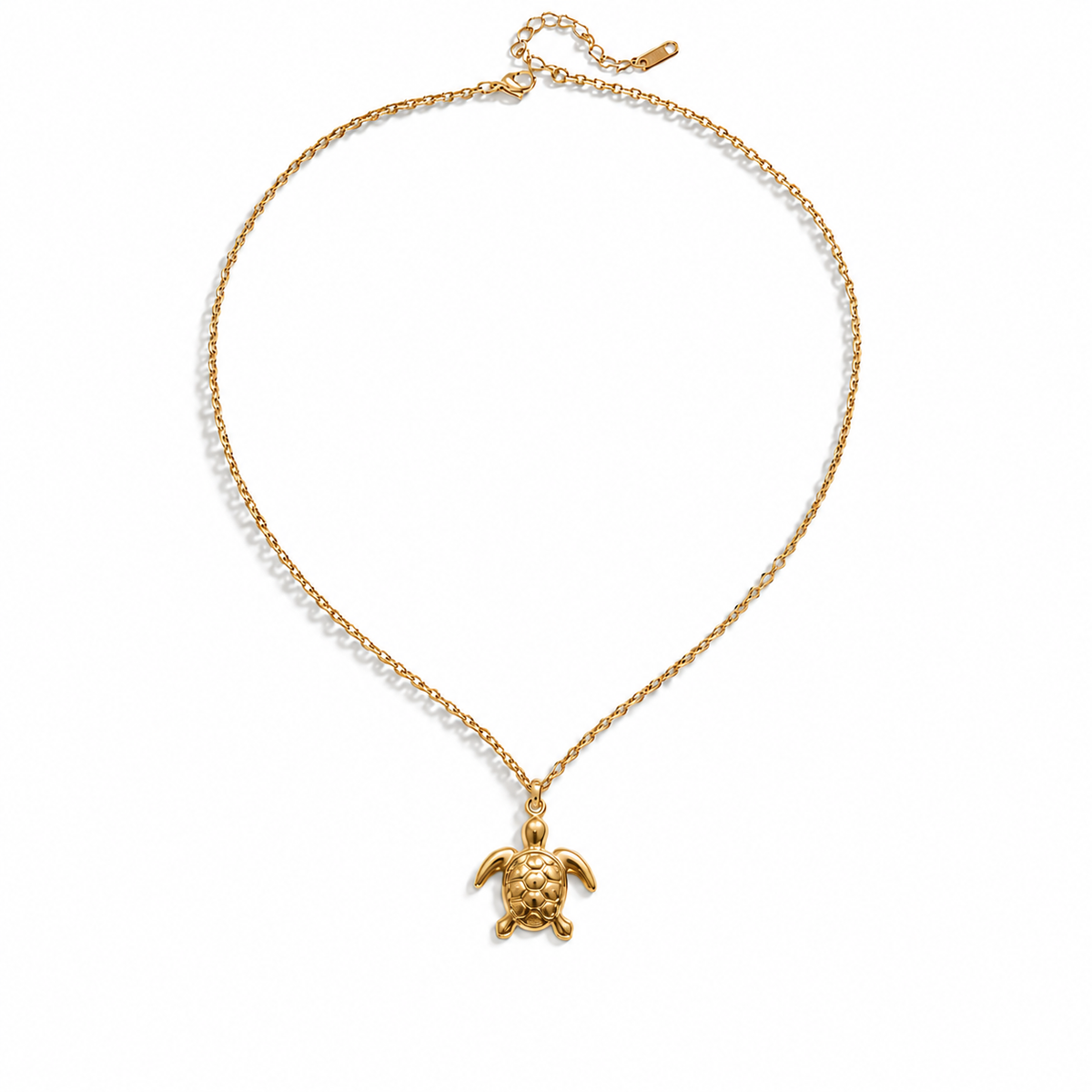 Golden Turtle Necklace