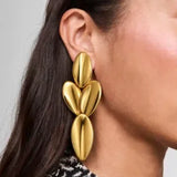 Golden Leaf Earrings