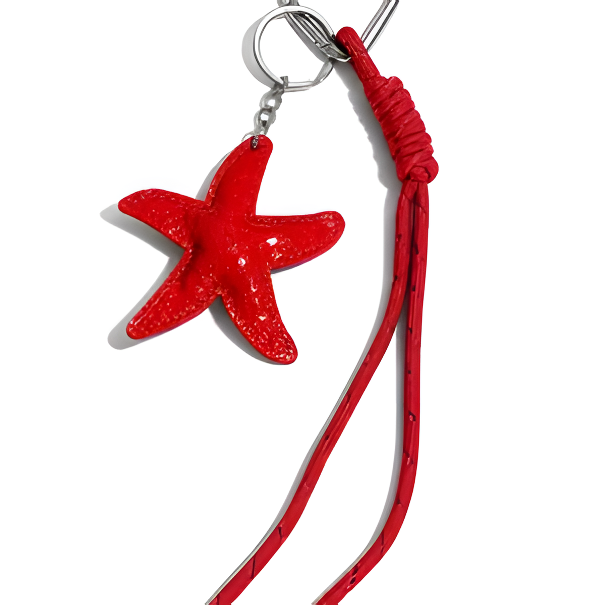 Red starfish charms