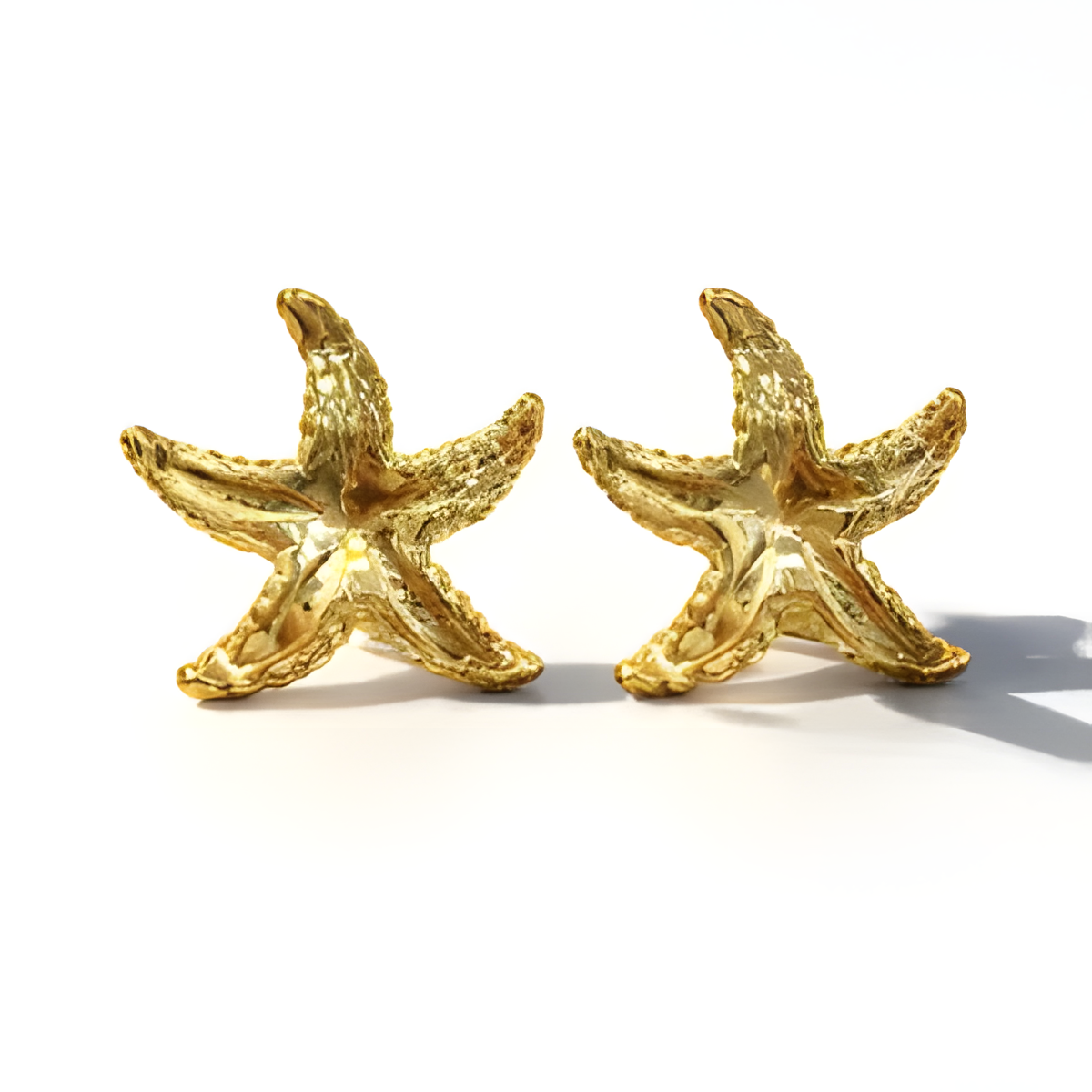 Golden Sea Star Earrings