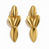 Golden Leaf Earrings