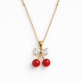 Necklace Cherry Glow