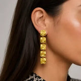 Golden Drops Earrings