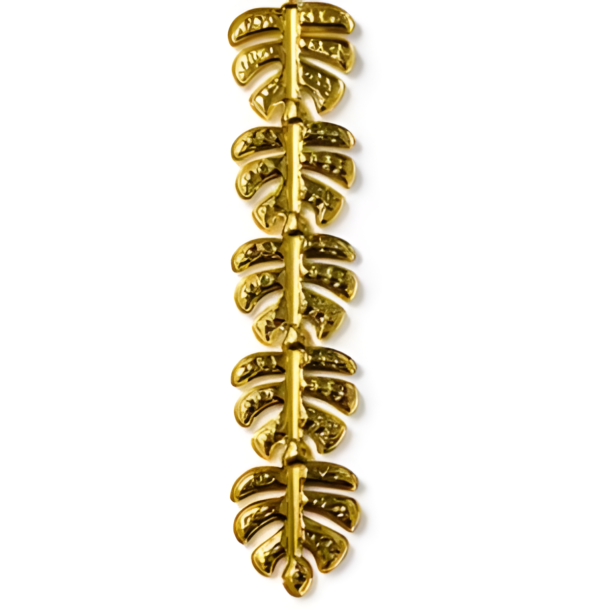 Golden Monstera Necklaces