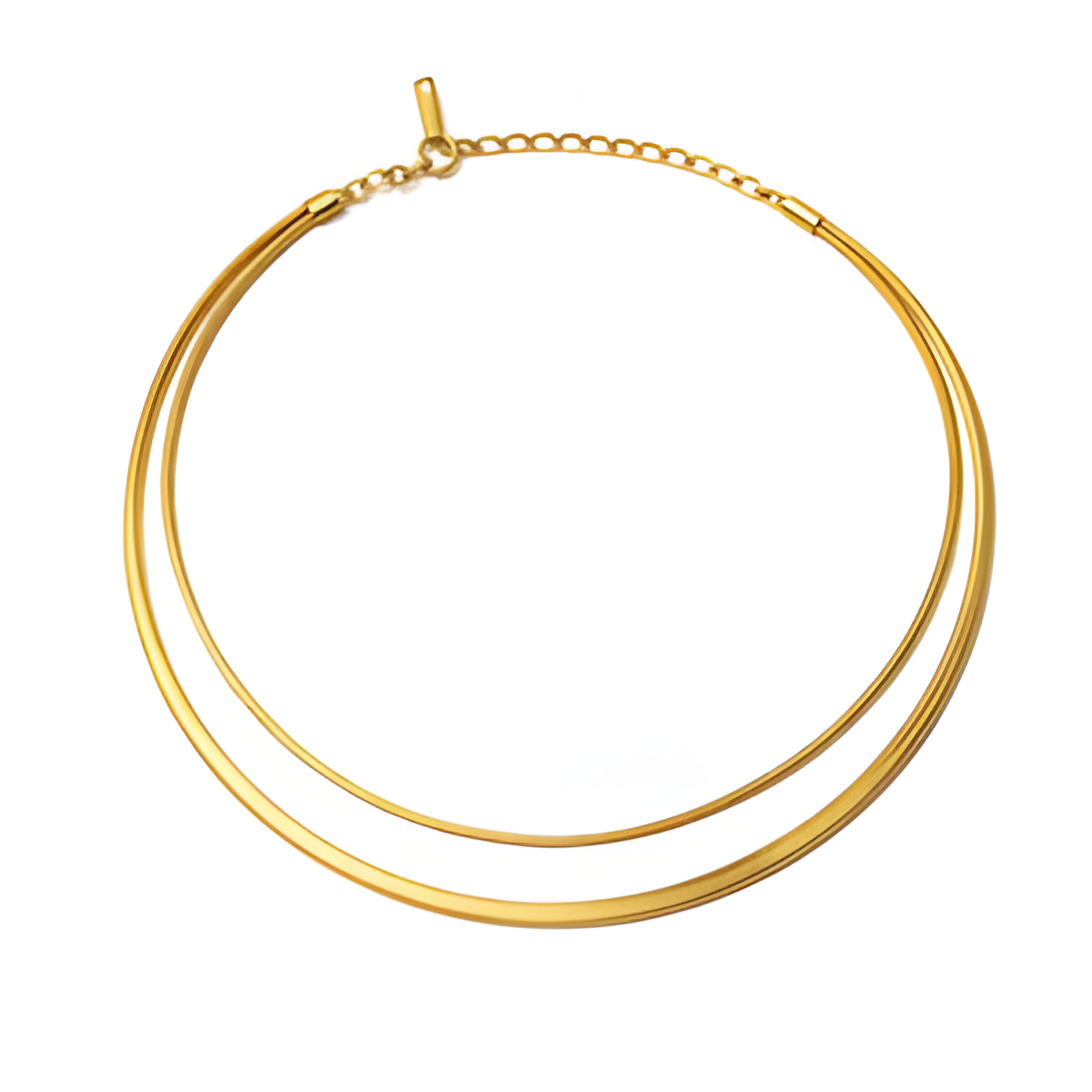 Double Layer Gold Bracelet