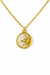 Golden Sun Glow Necklace