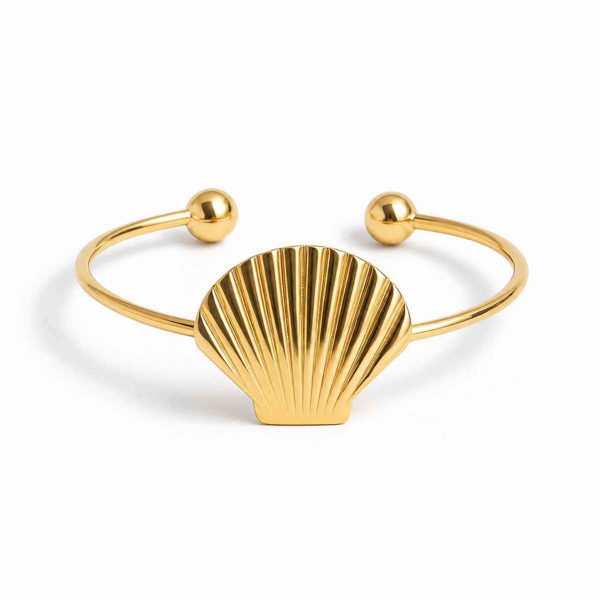 Golden Seashell Bracelet