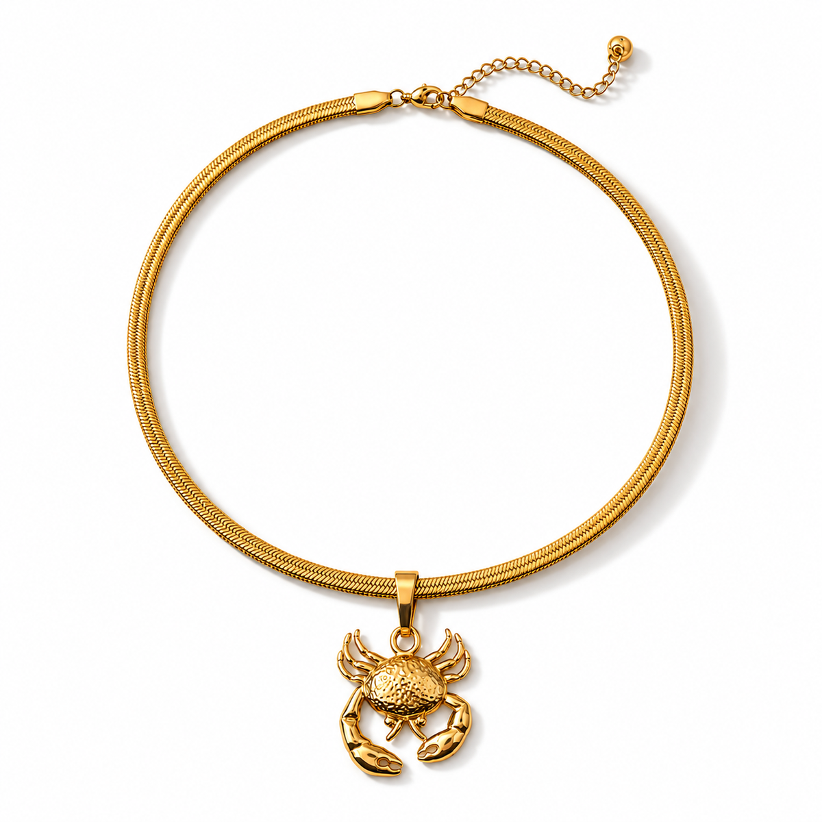Crabby - Cancer Zodiac Necklace