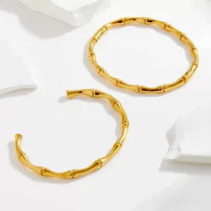 Circle Golden Bone Bracelet