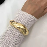 Golden Wave Bangle