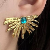 Earring Blue Sun