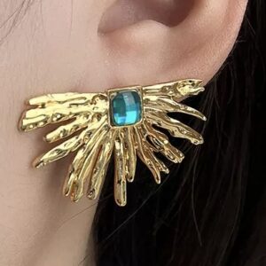 Earring Blue Sun