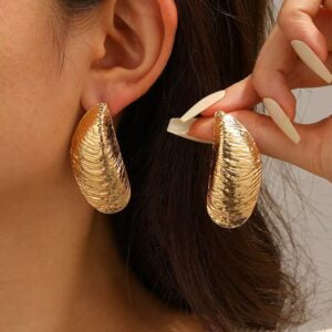 Golden Leaf Earring