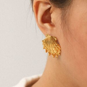 Earring Layered Shell