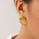 Earring Layered Shell
