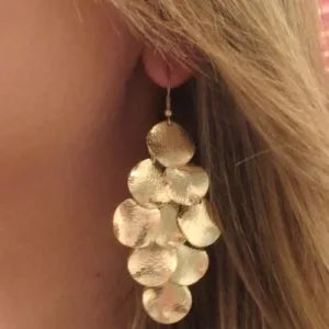 Golden Coins Earrings