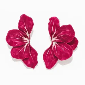 Fuchsia Bloom Earring