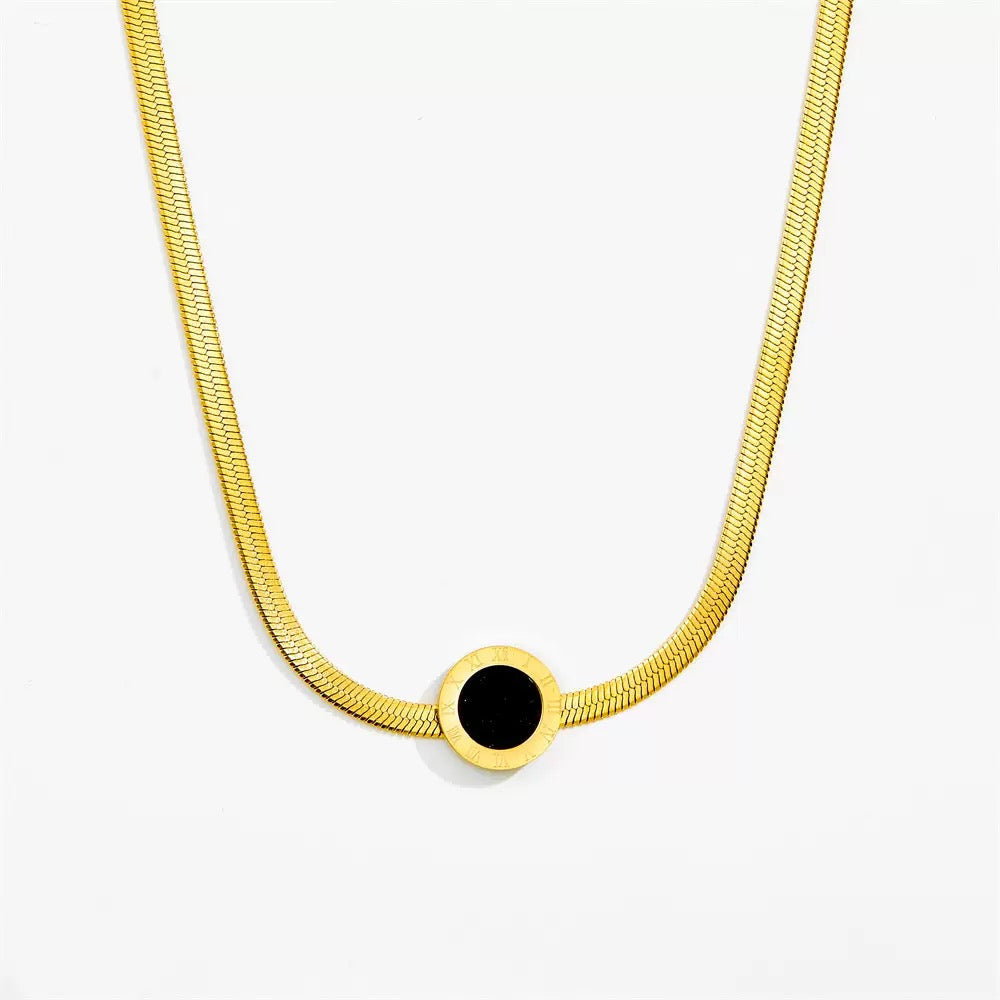 Midnight Dot Necklace