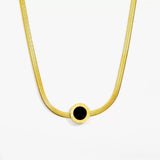 Midnight Dot Necklace