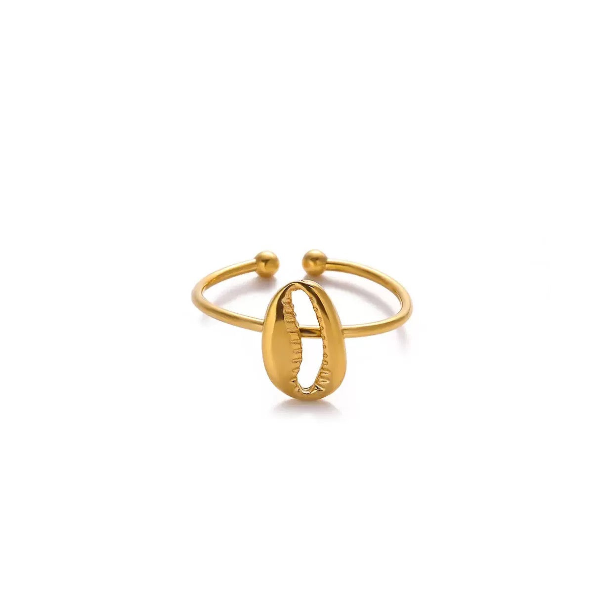 Cowrie Shell Ring