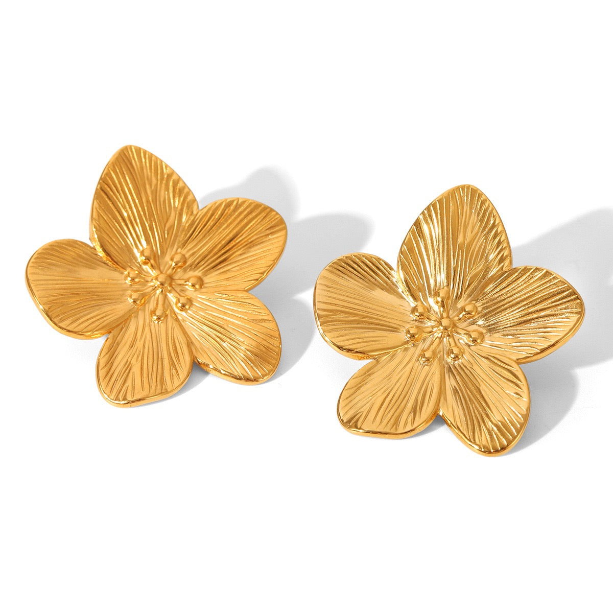 Flower earring