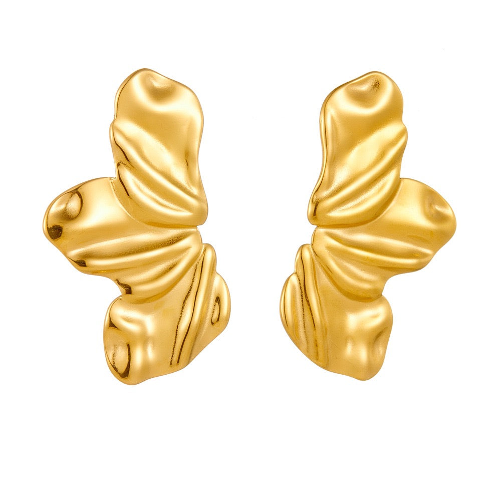Golden Blossom Earrings