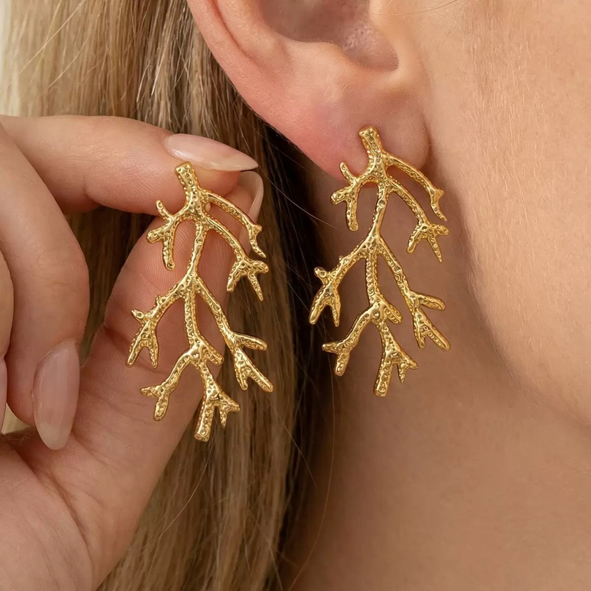 Tree Branch Earrings