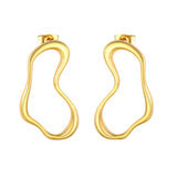 Fluid Wave Earrings